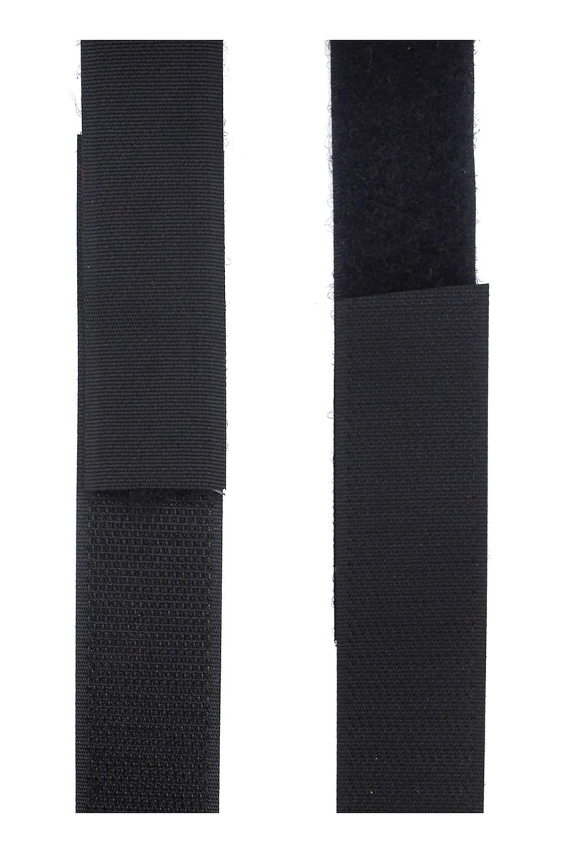 YKK Sew On Hook and Loop Manufactured 1" Black -10 Yards per roll - Image 3